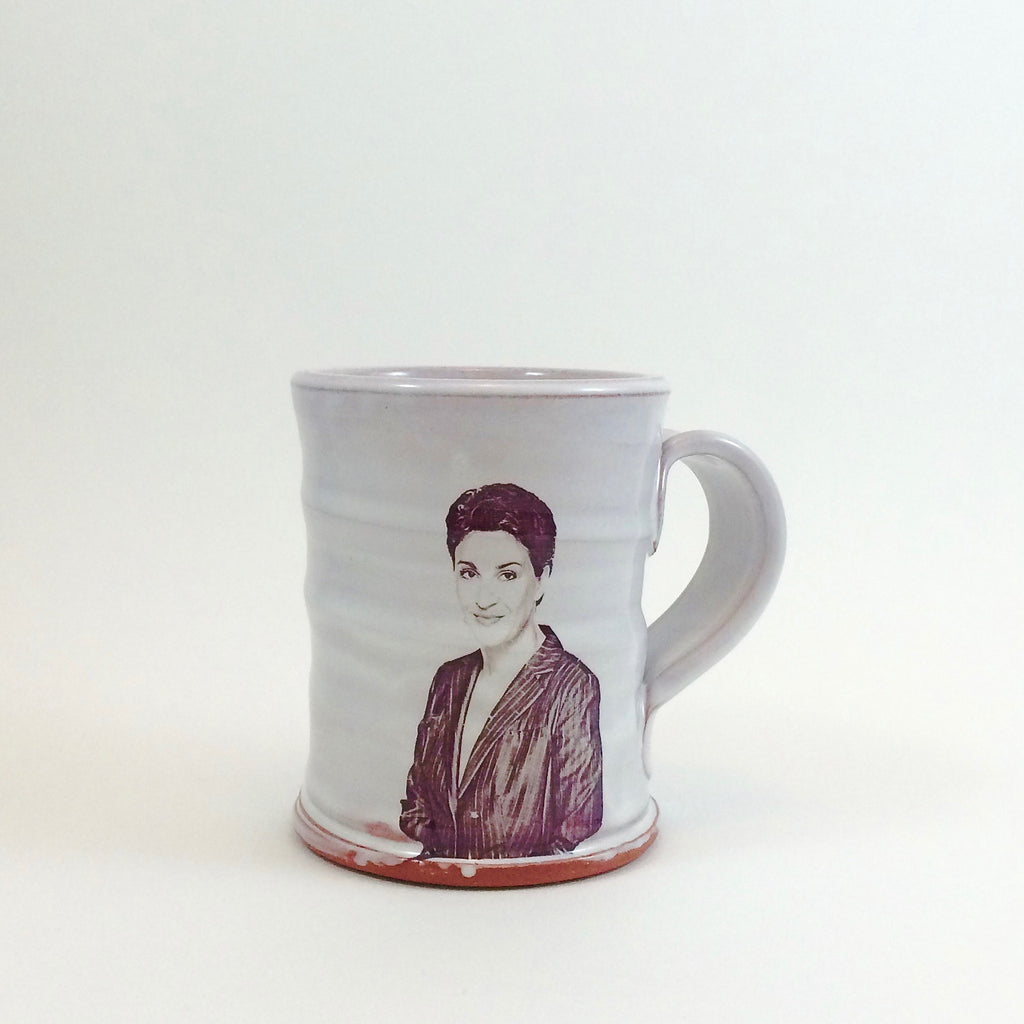 Rachel Maddow Mug by Justin Rothshank - Justin Rothshank - mug - [PINCH]
