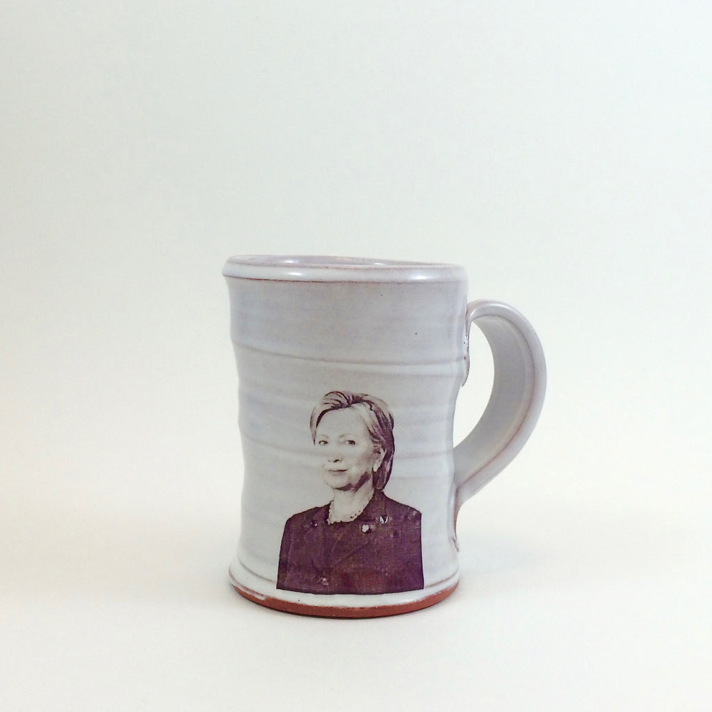 Hillary Clinton Mug by Justin Rothshank - Justin Rothshank - mug - [PINCH]