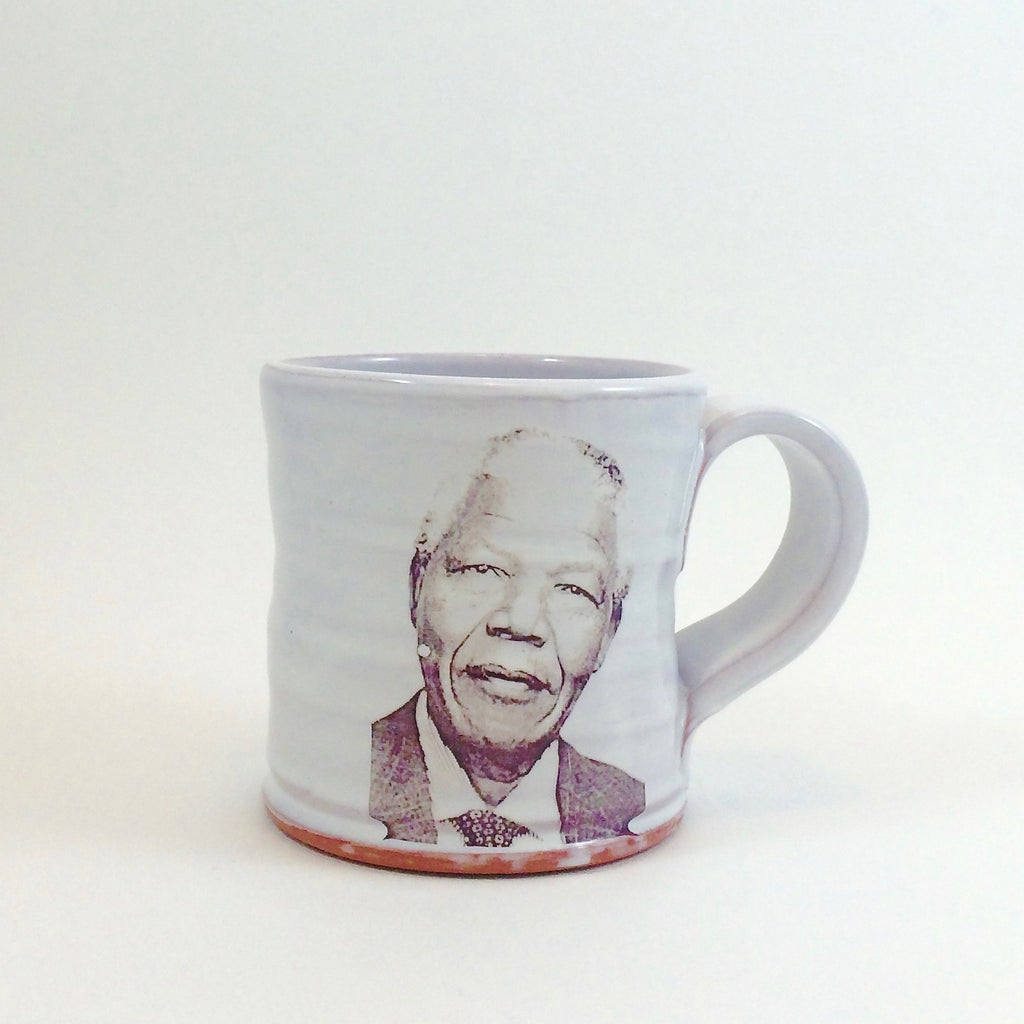 Nelson Mandela Mug by Justin Rothshank - Justin Rothshank - mug - [PINCH]