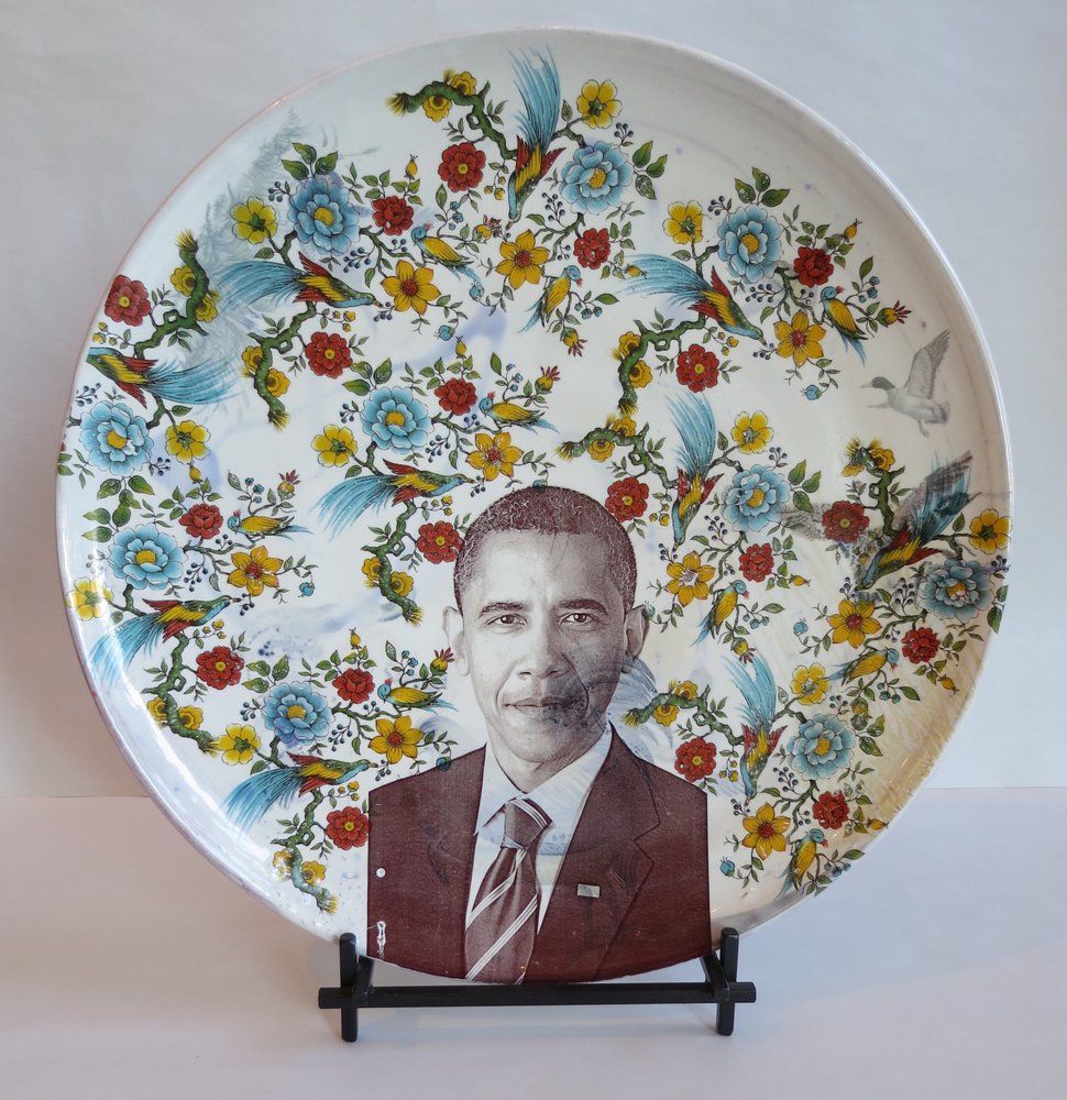 Barack Obama Platter by Justin Rothshank - Justin Rothshank - Platter - [PINCH]