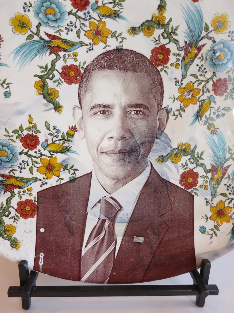 Barack Obama Platter by Justin Rothshank - Justin Rothshank - Platter - [PINCH]