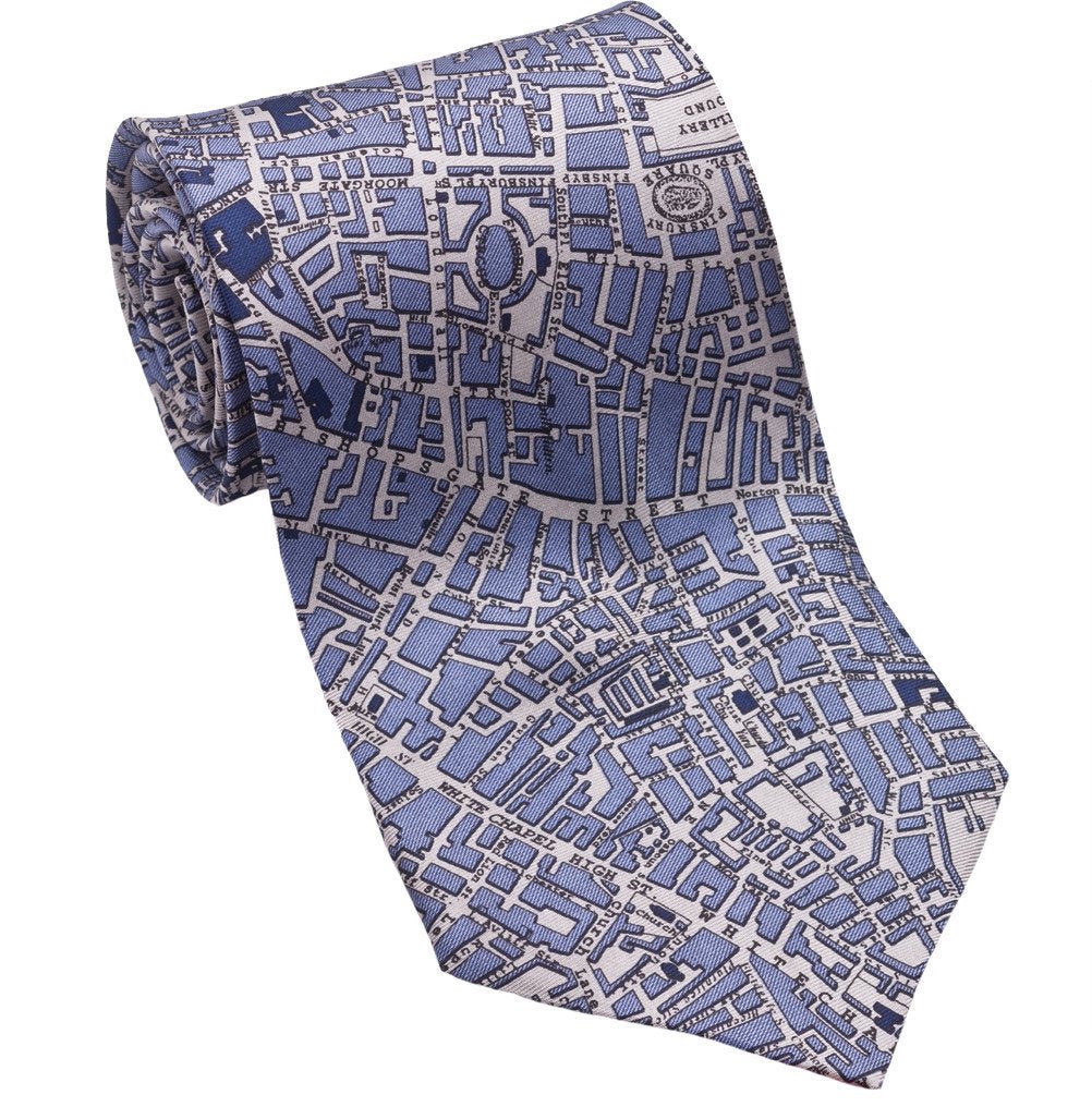 London Civitas Necktie by Josh Bach - Josh Bach - necktie - [PINCH]