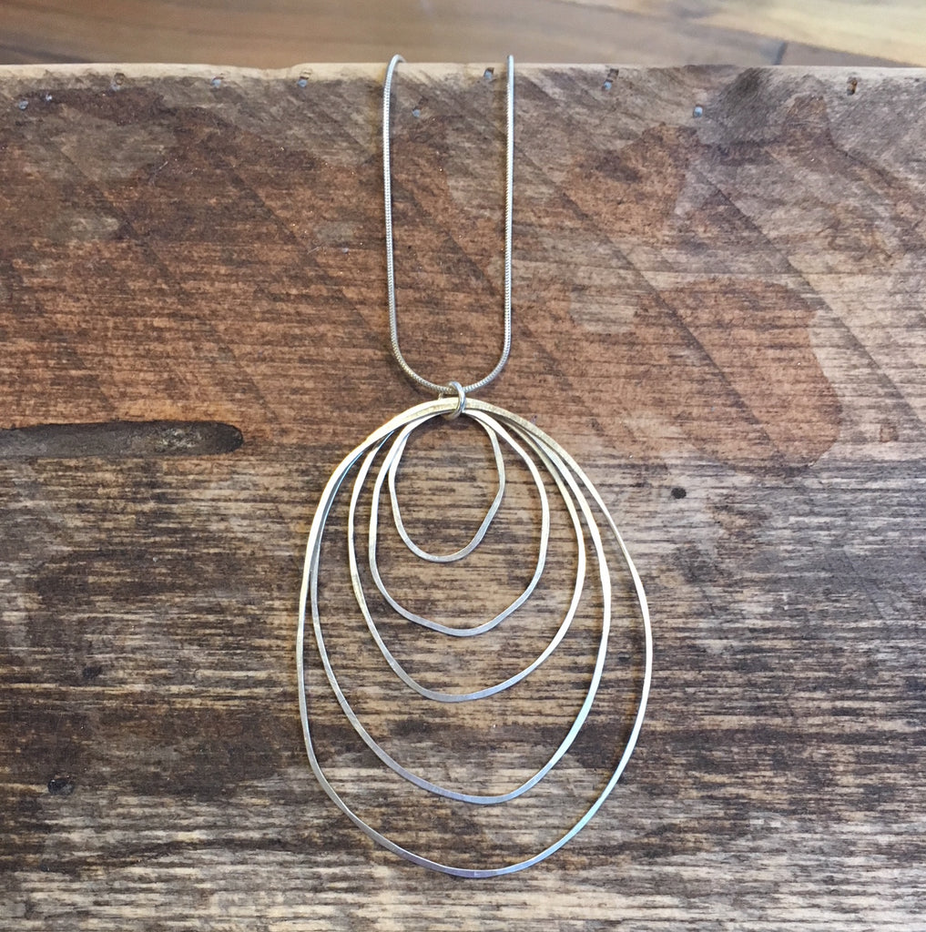Oval Nest Necklace by Little Cat Metals - Little Cat Metals - necklace - [PINCH]