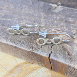 Charlotte 1 Earrings from Little Cat Metals at Pinch in Northampton, MA