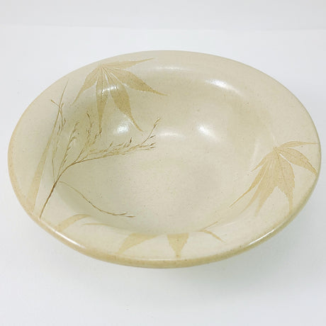 Grass Light Medium Bowl from Kaleidoscope Pottery at Pinch in Northampton, MA