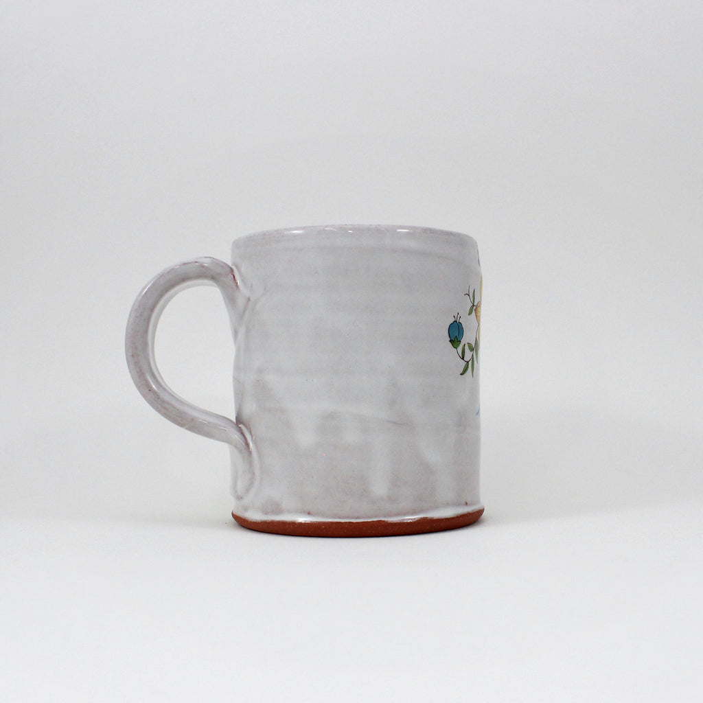 Elizabeth Warren Mug with Flowers by Justin Rothshank - Justin Rothshank - mug - PINCH pottery and gift shop