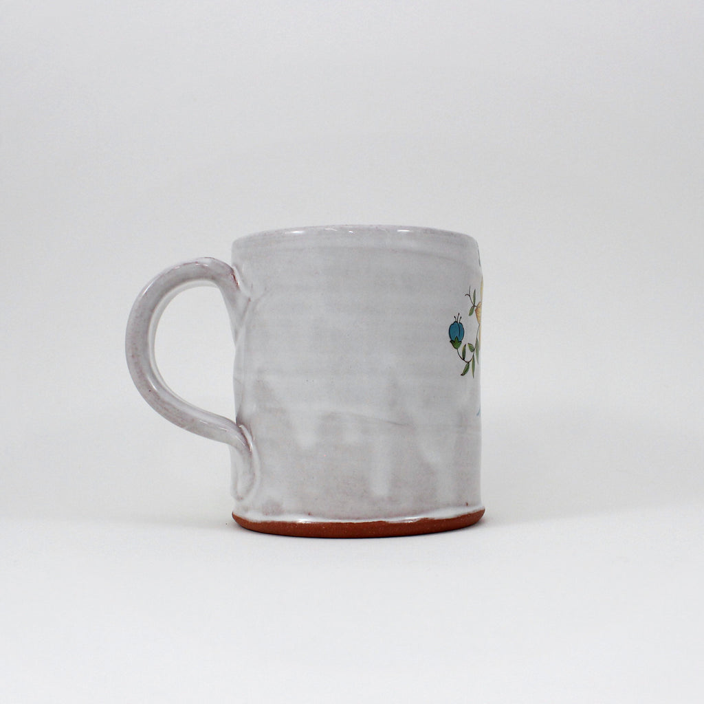 Elizabeth Warren Mug with Flowers by Justin Rothshank - Justin Rothshank - mug - PINCH pottery and gift shop