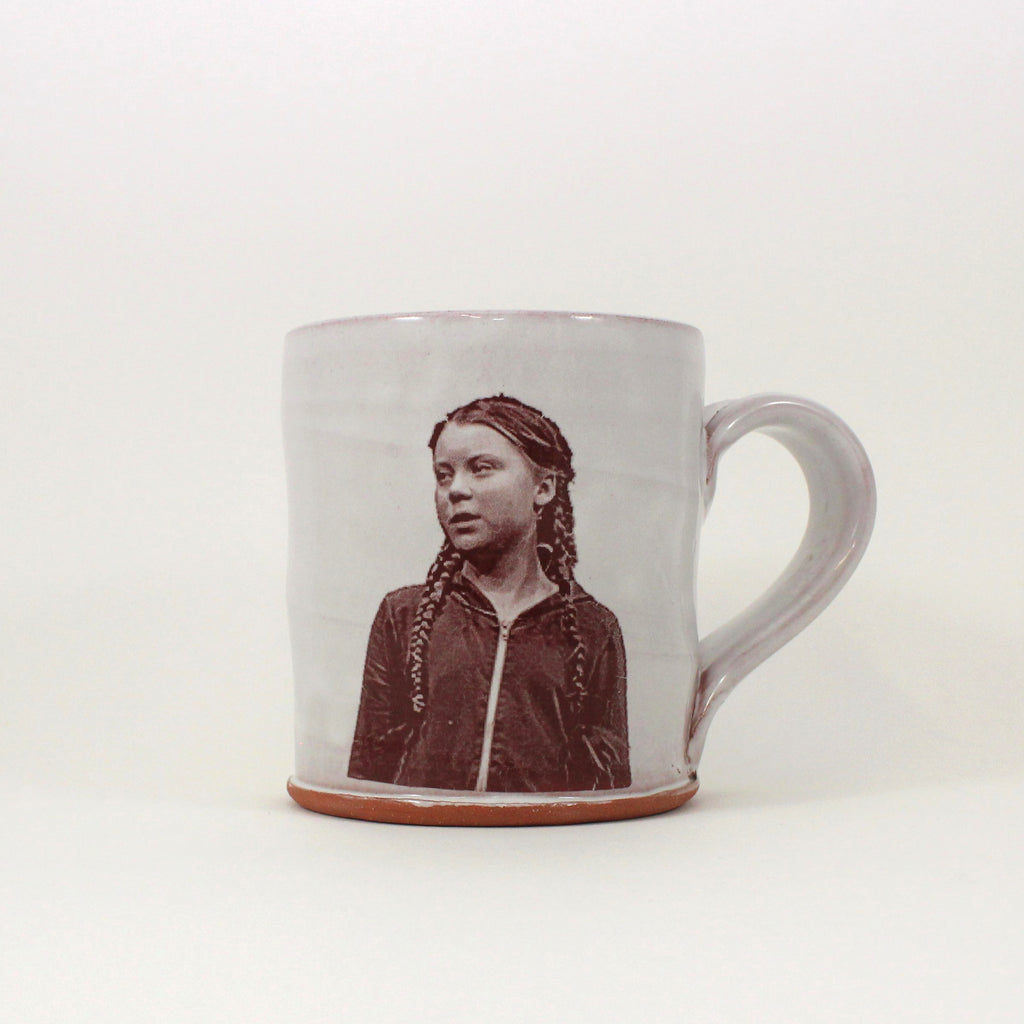 Greta Thunberg Mug by Justin Rothshank - Justin Rothshank - mug - PINCH pottery and gift shop