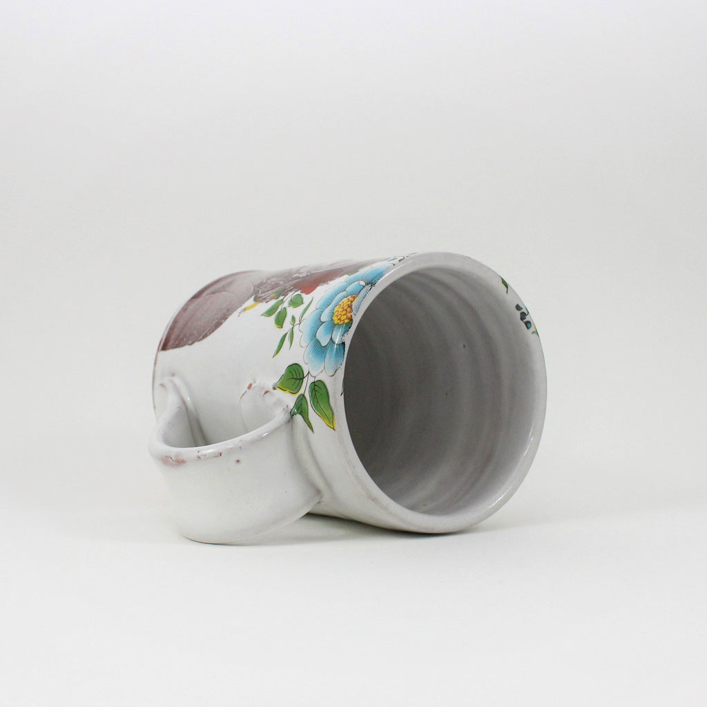 Tulsi Gabbard Mug with Flowers by Justin Rothshank - Justin Rothshank - mug - PINCH pottery and gift shop