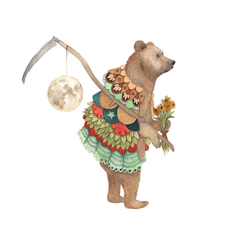 Luna at Harvest 8x10 Print from Polanshek of the Hills at Pinch in Northampton, MA