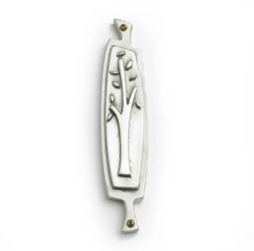 Tree of Life Mezuzah by Emily Rosenfeld - Emily Rosenfeld - mezuzah - PINCH pottery and gift shop