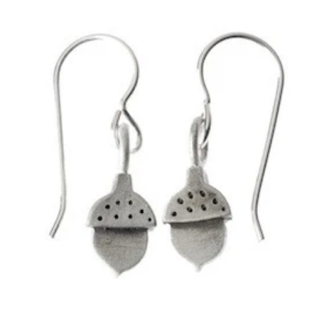 Acorn earrings by Emily Rosenfeld - Emily Rosenfeld - earrings - PINCH pottery and gift shop