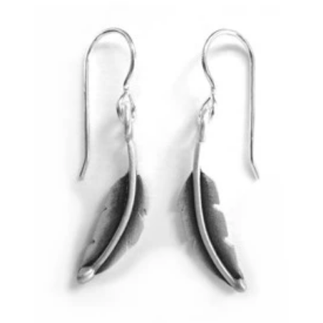 Feather earrings by Emily Rosenfeld - Emily Rosenfeld - earrings - PINCH pottery and gift shop