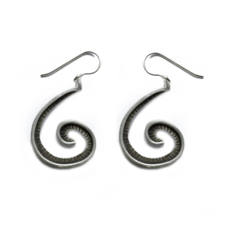 Large Fibonacci earrings by Emily Rosenfeld - Emily Rosenfeld - earrings - PINCH pottery and gift shop