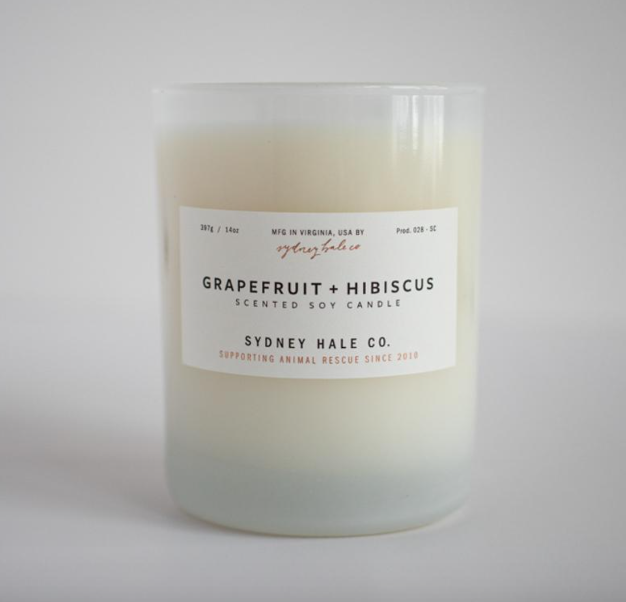 Grapefruit & Hibiscus Candle - Thumbnail 3