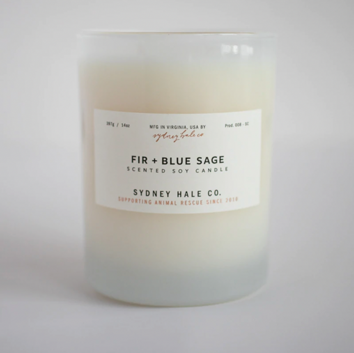 Fir & Blue Sage Candle by Sydney Hale Company from Sydney Hale Company at Pinch in Northampton, MA