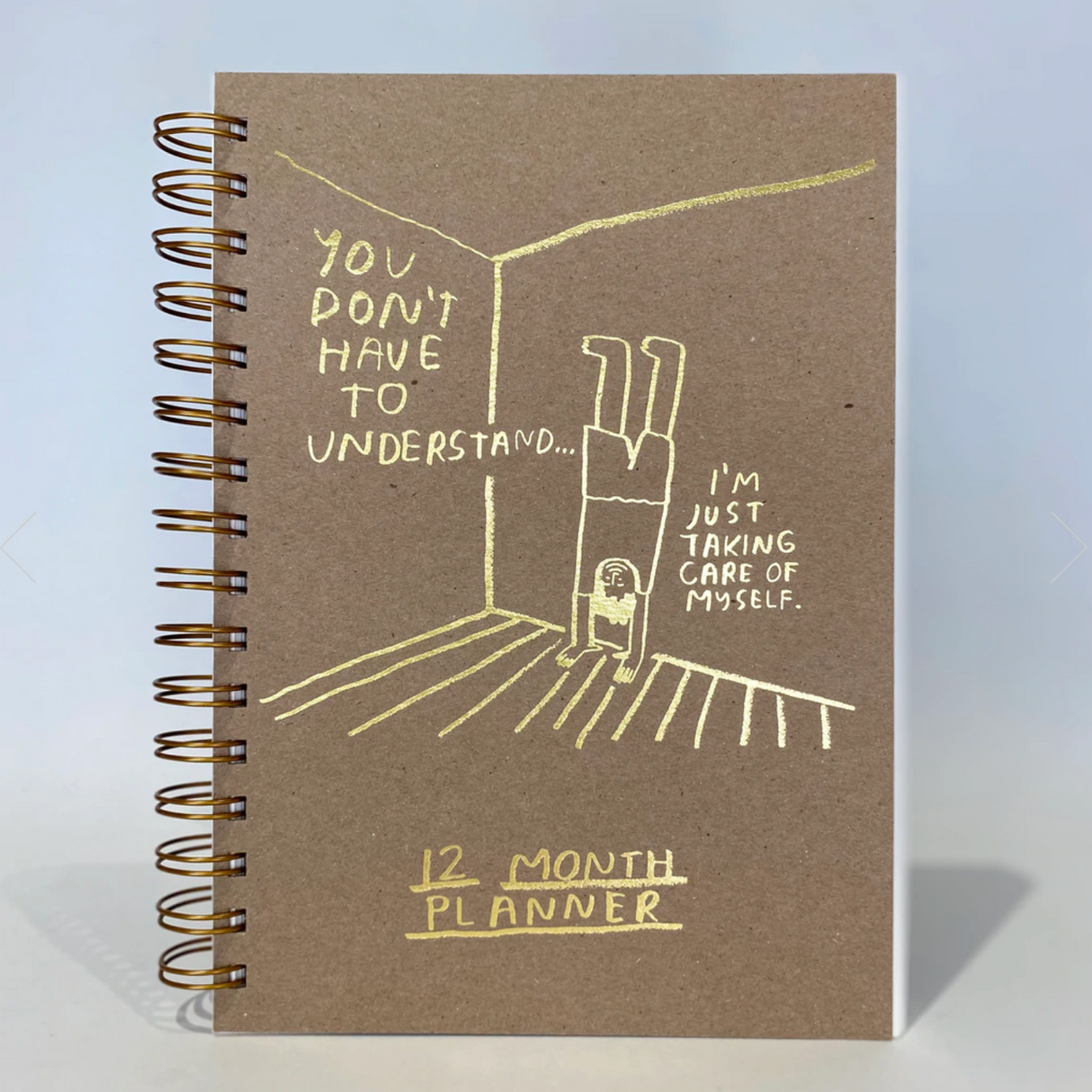 No es necesario que comprendas el planificador de 12 meses