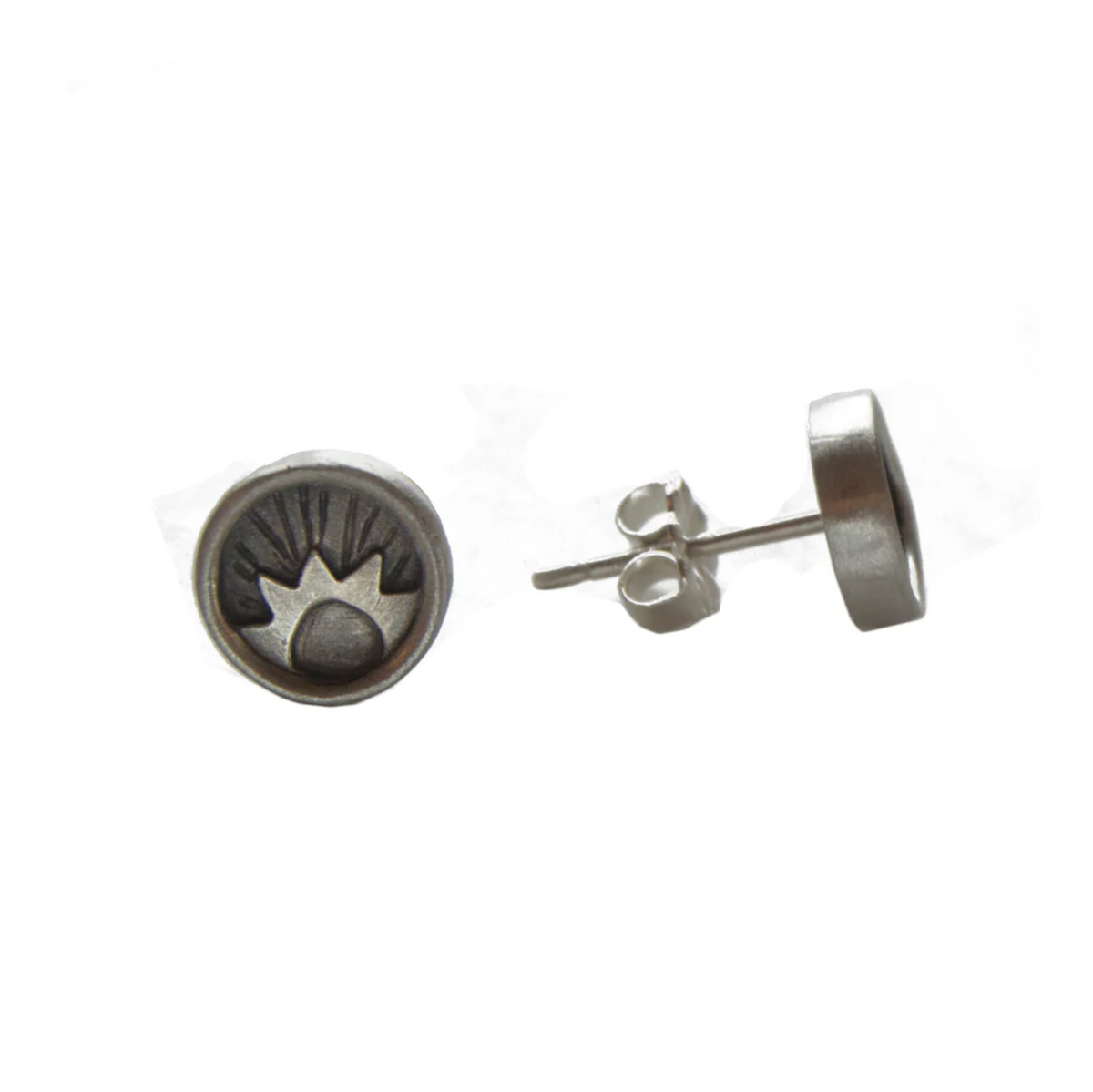 Celestial Sun Circle Earrings at PINCH