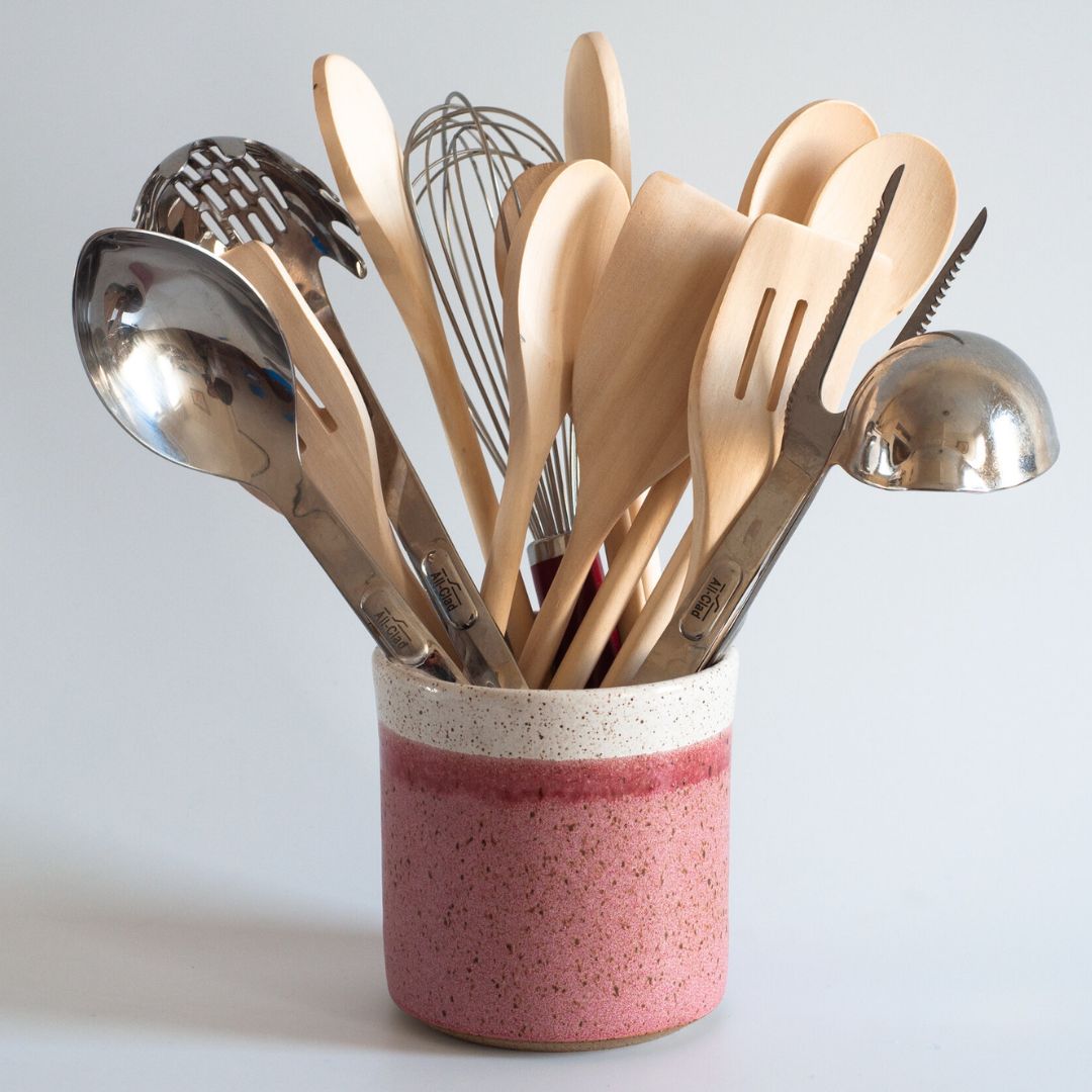 Kitchen Utensil Holder from Rachael Pots at Pinch in Northampton, MA