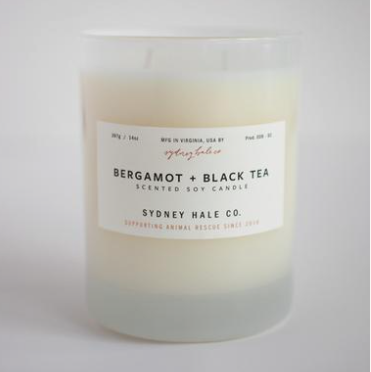 Bergamot & Black Tea Candle at PINCH