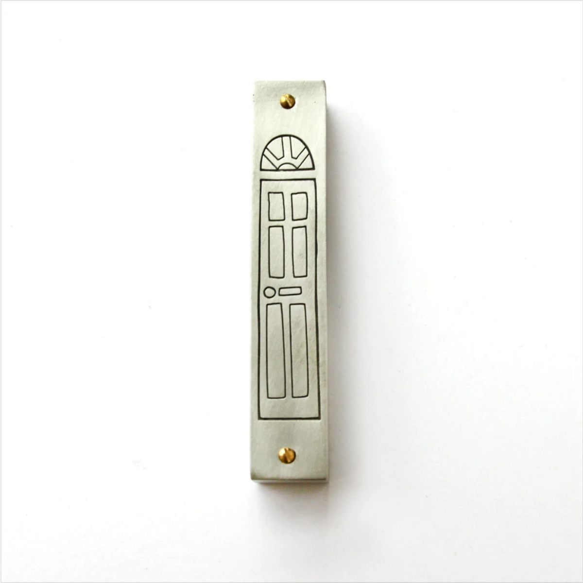 Door Mezuzah in Pewter at PINCH