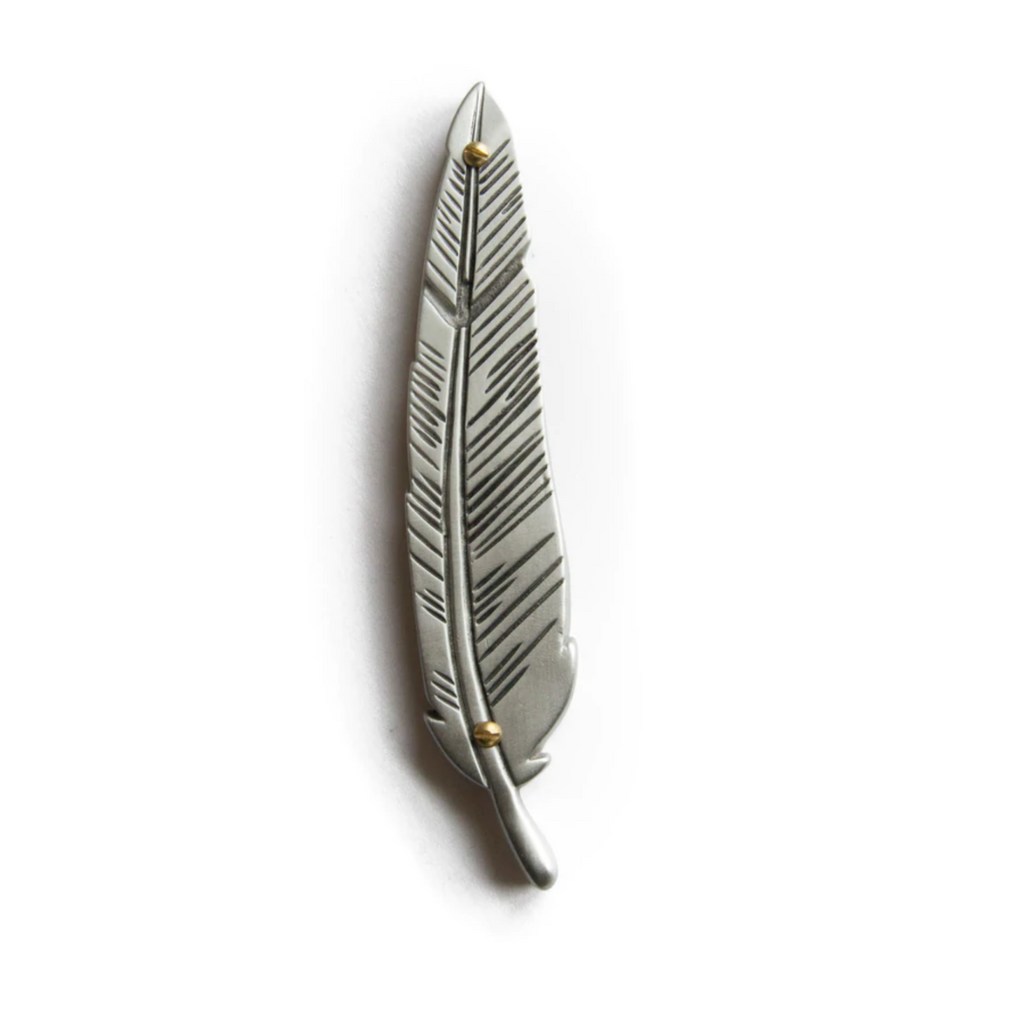 Feather Mezuzah - Emily Rosenfeld - mezuzah - PINCH pottery and gift shop