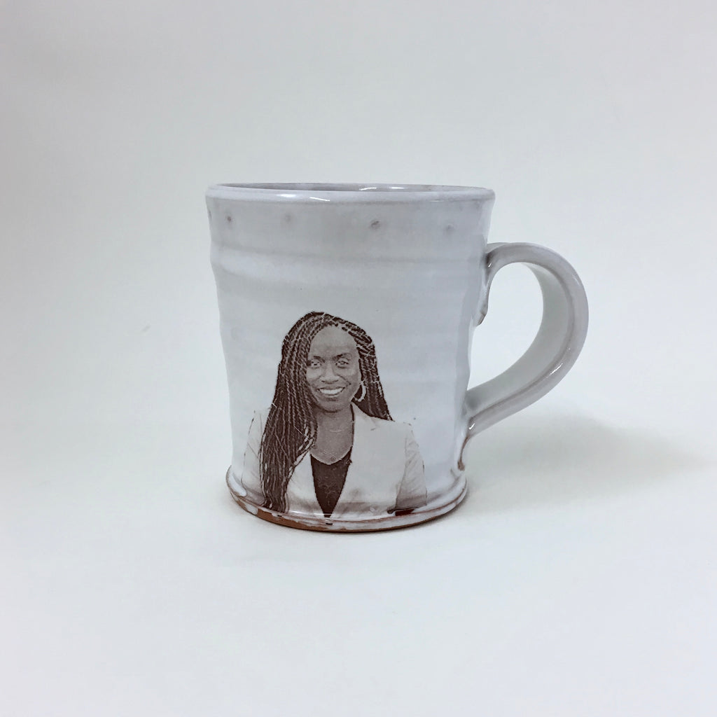Ayanna Pressley Mug by Justin Rothshank - Justin Rothshank - mug - [PINCH]
