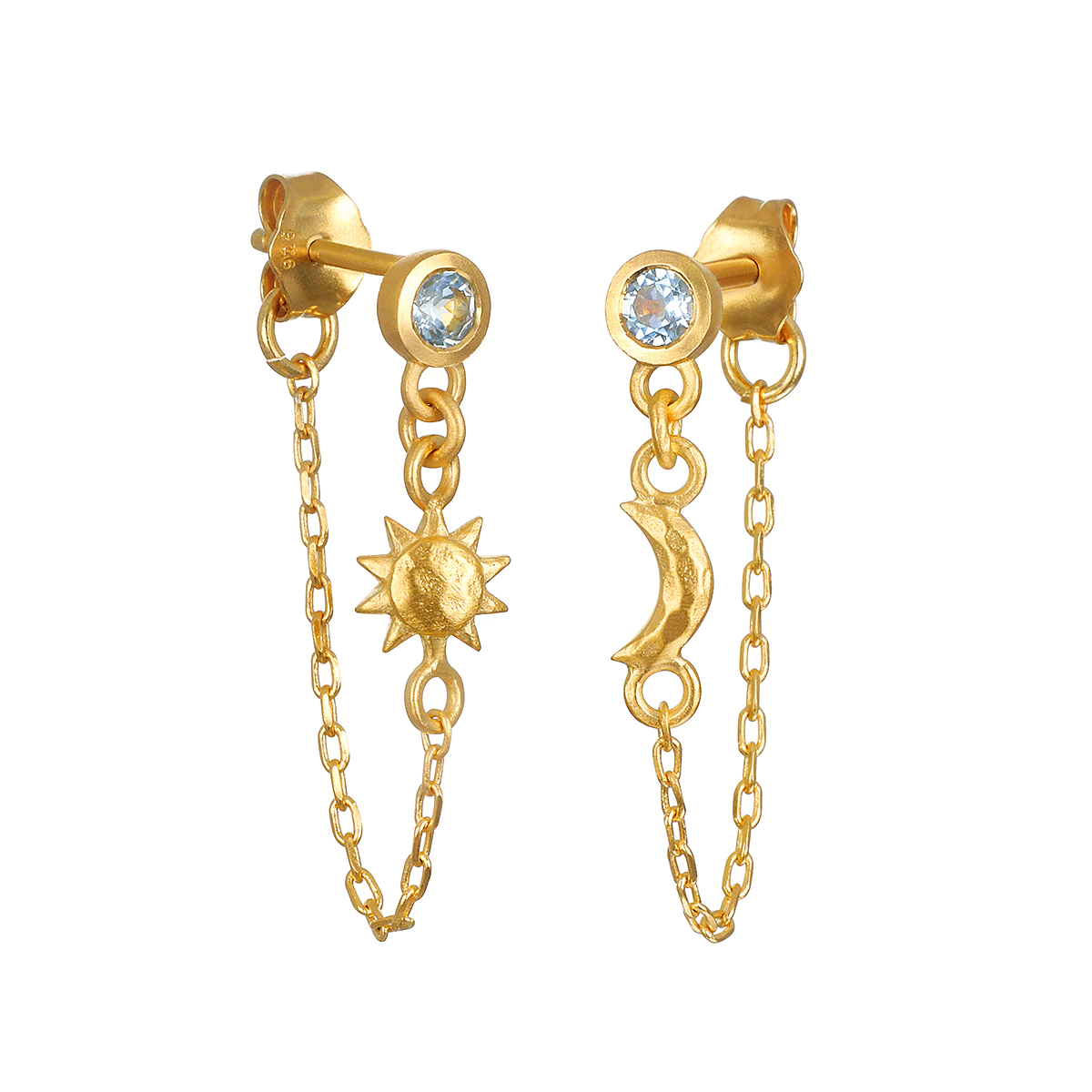 Gold Chain Earrings, Long Dangle Chain Earrings, Gold Long Chain Earrings,  Streetwear Earrings, Gold Dangle Bead Earrings WATERPROOF - Etsy Finland