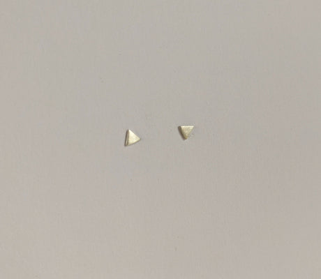 Tiny Tri Stud Earrings from Rachel Gunnard at Pinch in Northampton, MA