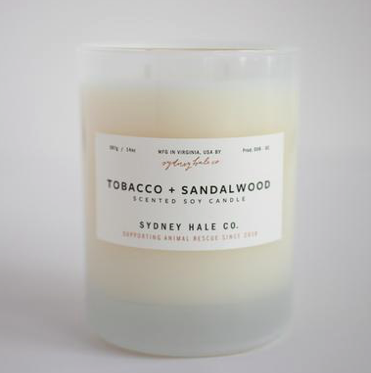 Tobacco & Sandalwood Candle by Sydney Hale Company - Sydney Hale Company - candle - [PINCH]