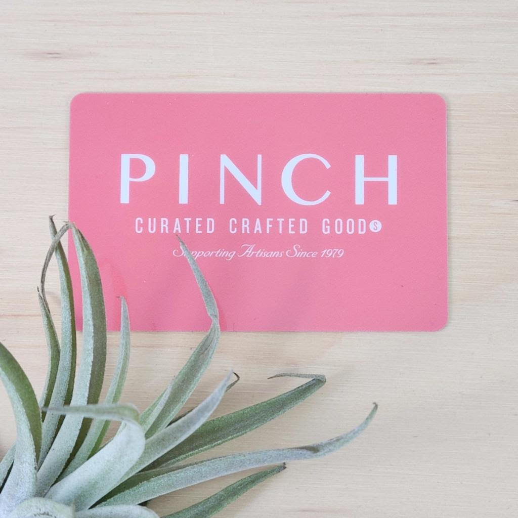 Pinch Gift Card to be used in Northampton shop - Pinch - gift certificate - PINCH pottery and gift shop